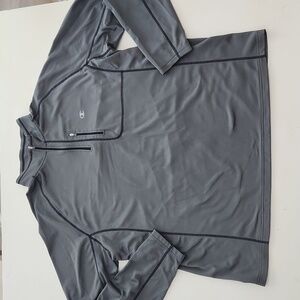 Champion gray quarter zip pullover extra extra large